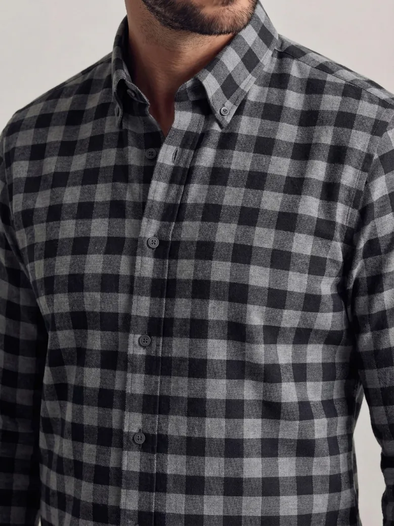 Camicia bianca in popeline facile da stirare
