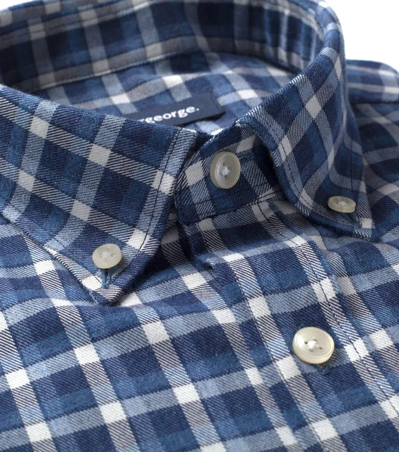 Camicia bianca in popeline facile da stirare