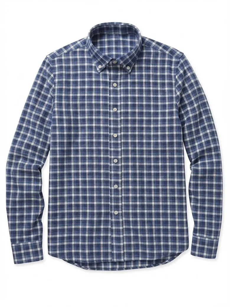Camicia bianca in popeline facile da stirare