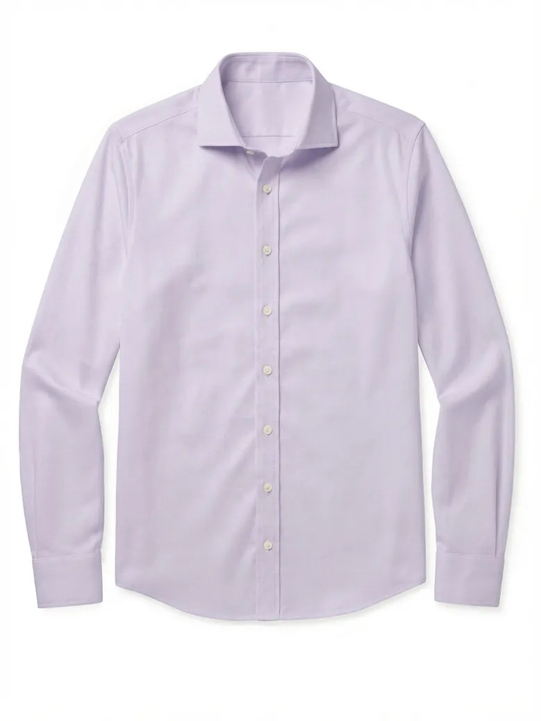 Camicia bianca in popeline facile da stirare
