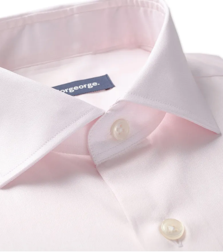 Camicia bianca in popeline facile da stirare