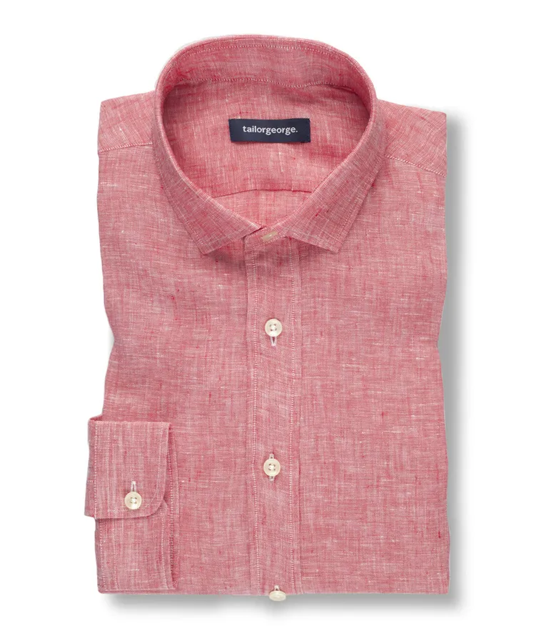 Camicia bianca in popeline facile da stirare