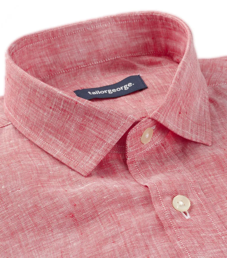 Camicia bianca in popeline facile da stirare