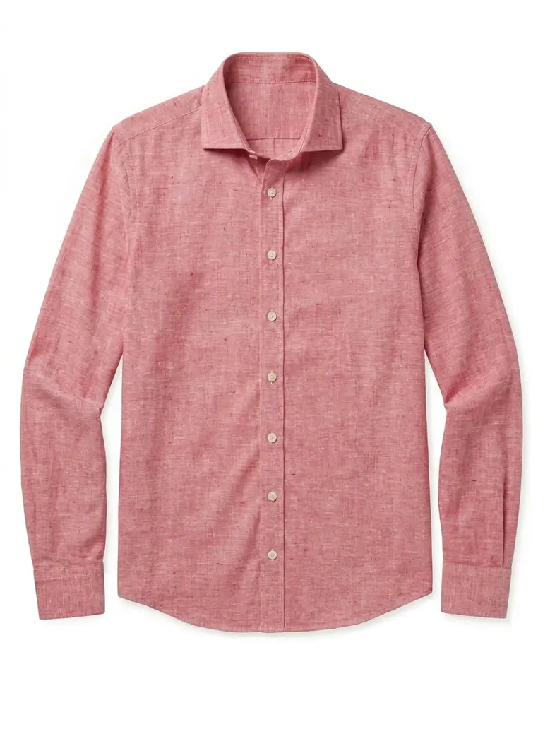 Camicia bianca in popeline facile da stirare
