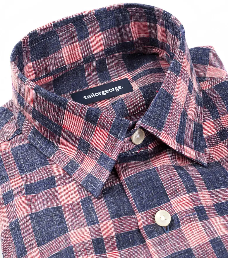 Camicia bianca in popeline facile da stirare
