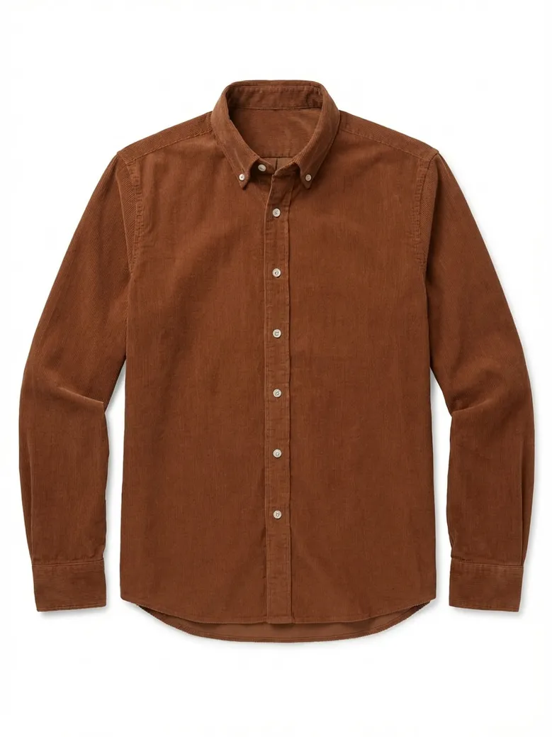Camicia bianca in popeline facile da stirare