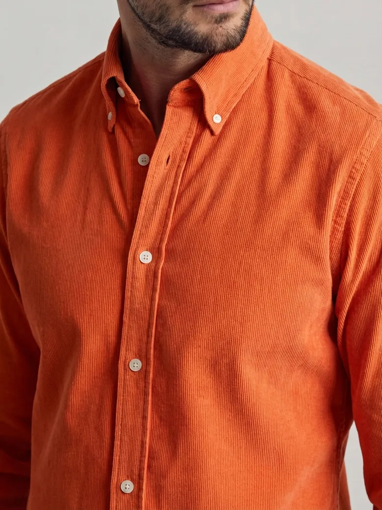 Camicia bianca in popeline facile da stirare