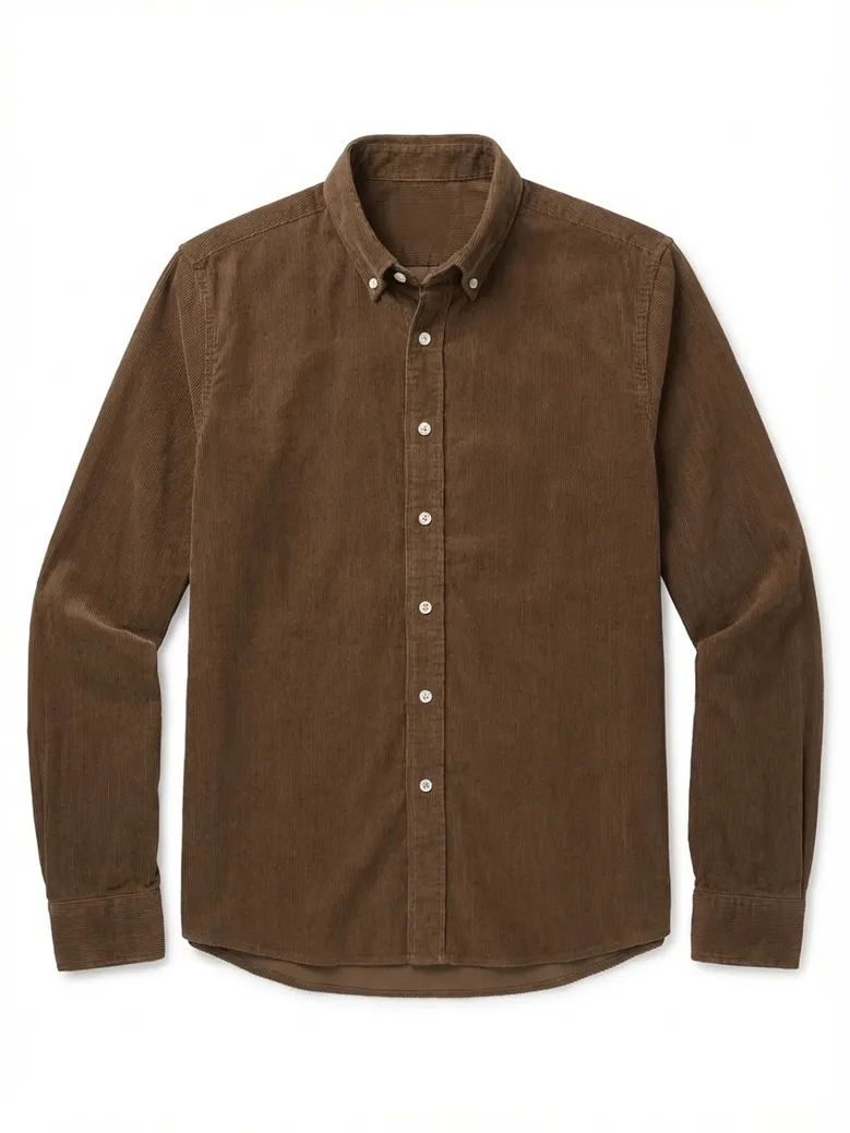Camicia bianca in popeline facile da stirare