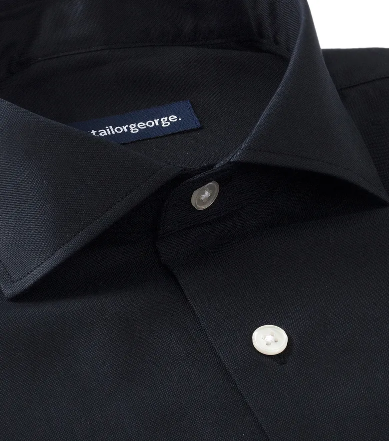 Camicia bianca in popeline facile da stirare