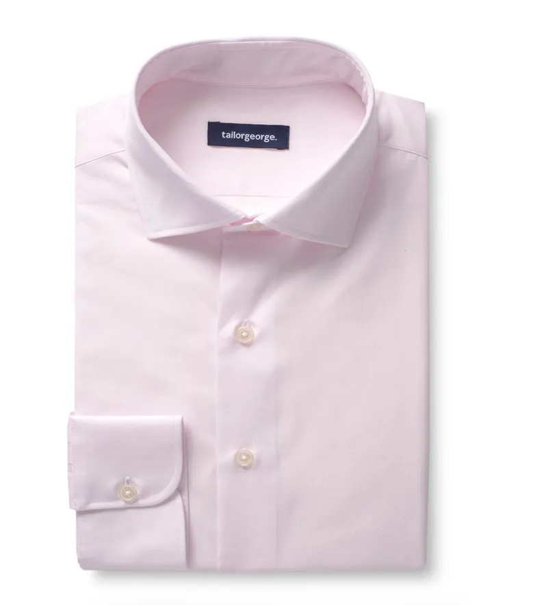 Camicia bianca in popeline facile da stirare