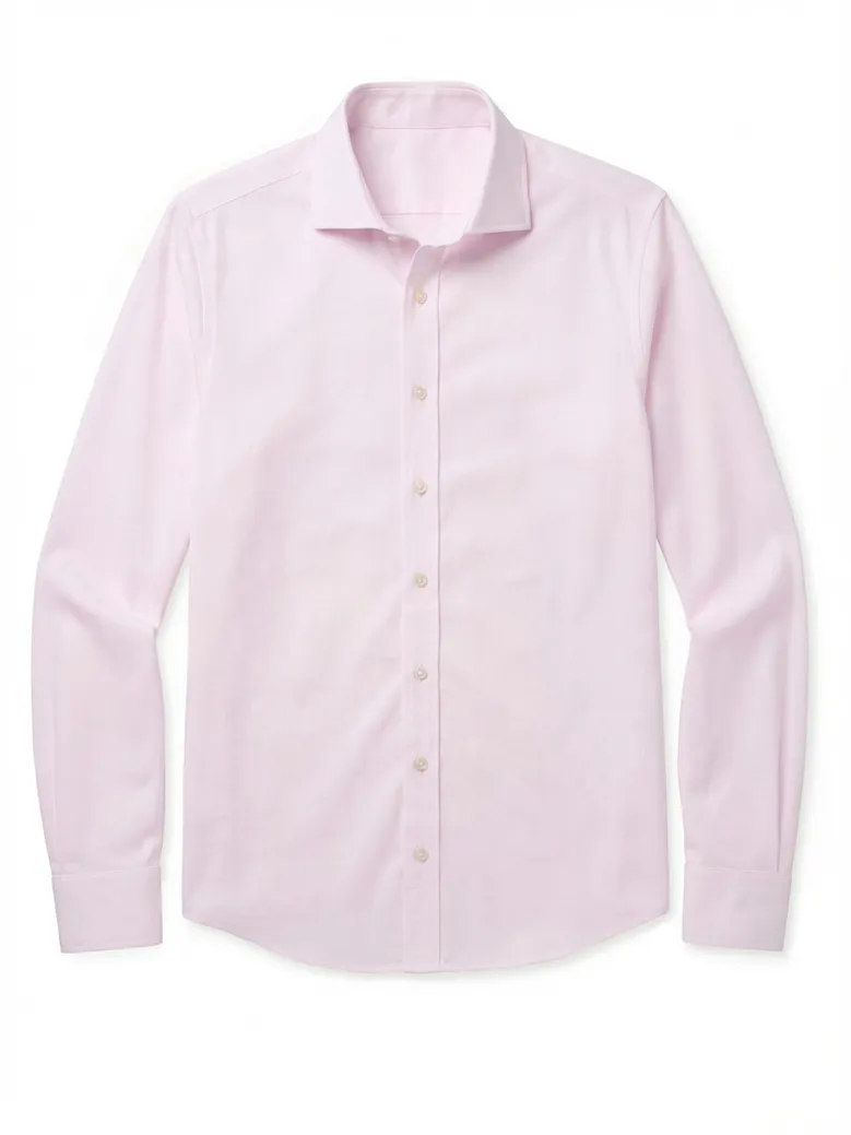 Camicia bianca in popeline facile da stirare