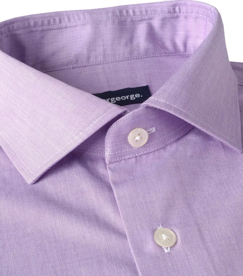 Camicia bianca in popeline facile da stirare