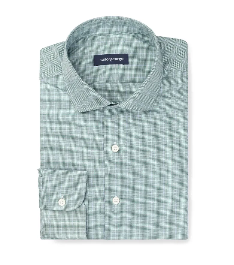 Camicia bianca in popeline facile da stirare
