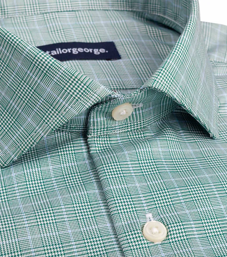 Camicia bianca in popeline facile da stirare