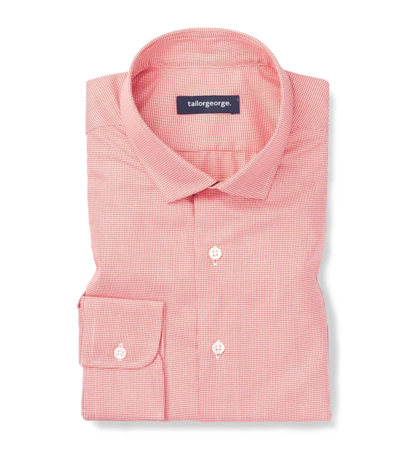 Camicia bianca in popeline facile da stirare