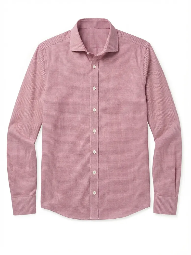 Camicia bianca in popeline facile da stirare