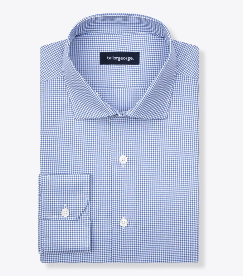 Camicia bianca in popeline facile da stirare