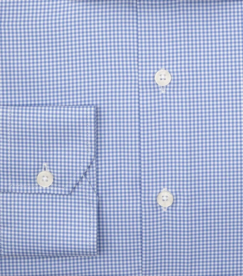 Camicia bianca in popeline facile da stirare
