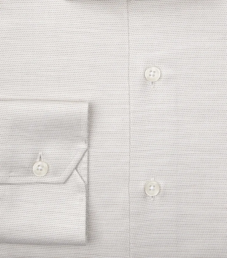 Camicia bianca in popeline facile da stirare