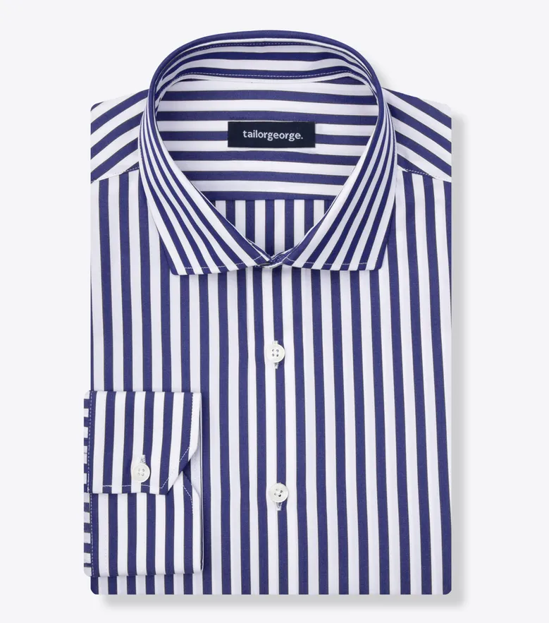 Camicia bianca in popeline facile da stirare