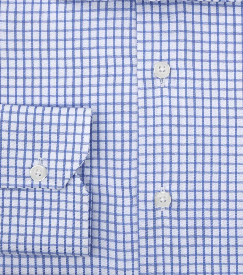Camicia bianca in popeline facile da stirare