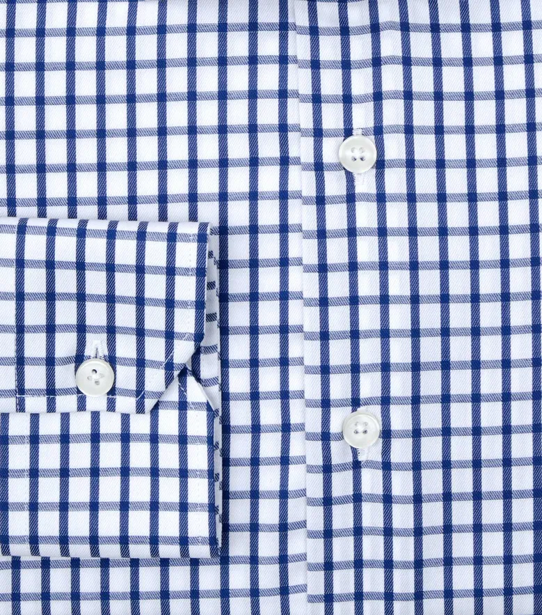 Camicia bianca in popeline facile da stirare