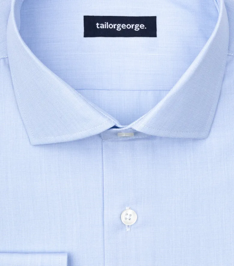 Camicia bianca in popeline facile da stirare