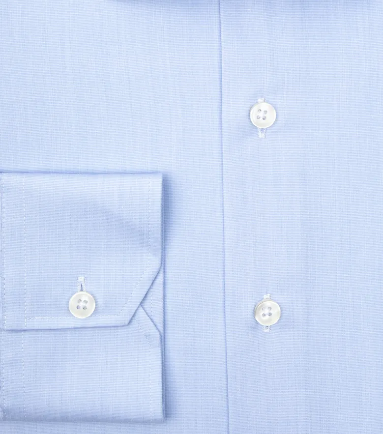 Camicia bianca in popeline facile da stirare