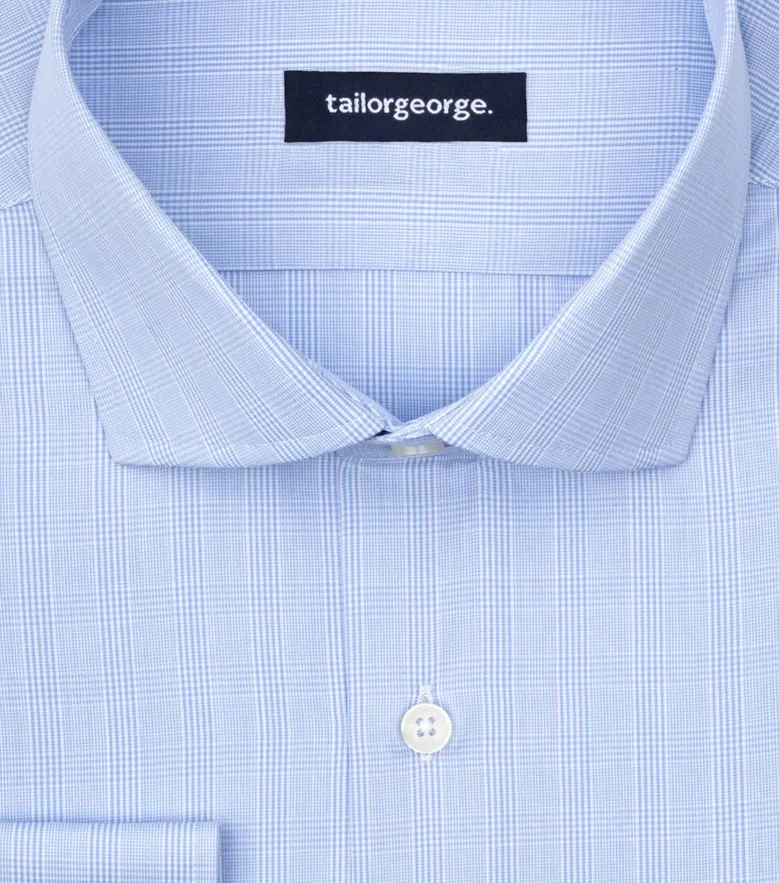 Camicia bianca in popeline facile da stirare