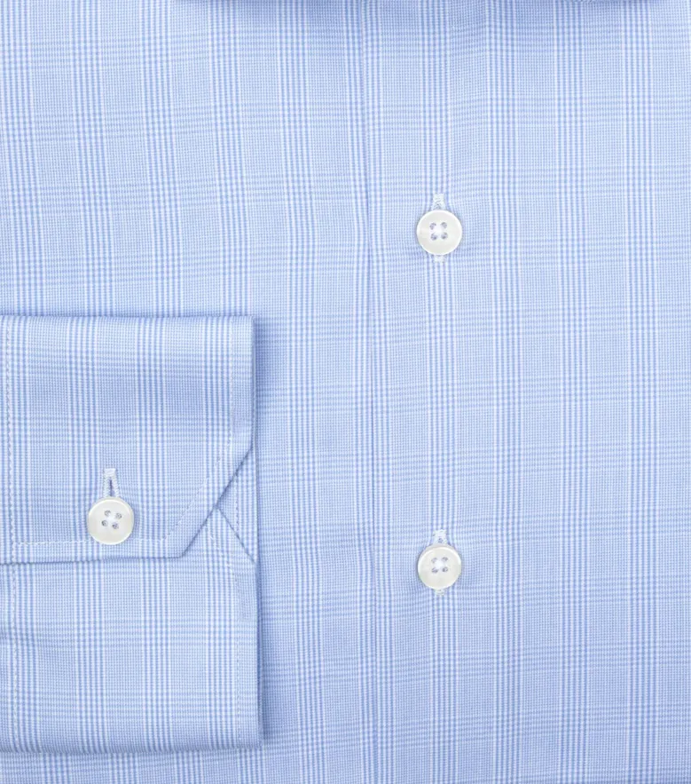Camicia bianca in popeline facile da stirare