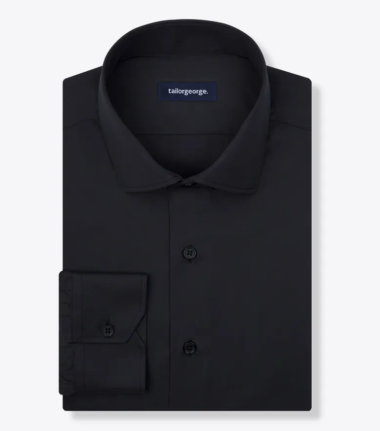 Camicia bianca in popeline facile da stirare
