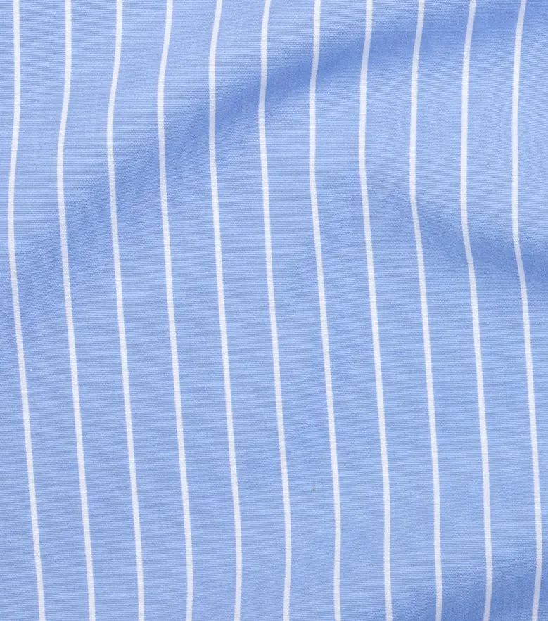 Camicia bianca in popeline facile da stirare