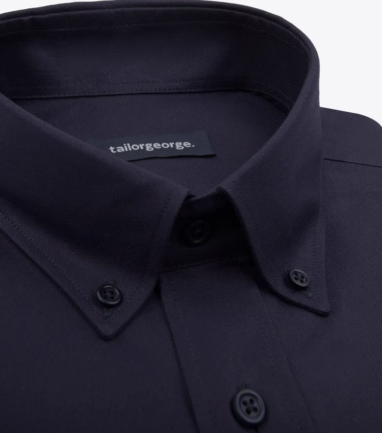 Camicia bianca in popeline facile da stirare