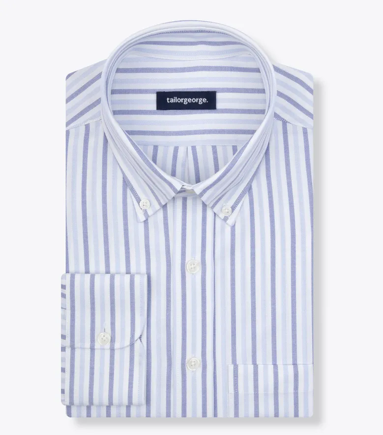 Camicia bianca in popeline facile da stirare