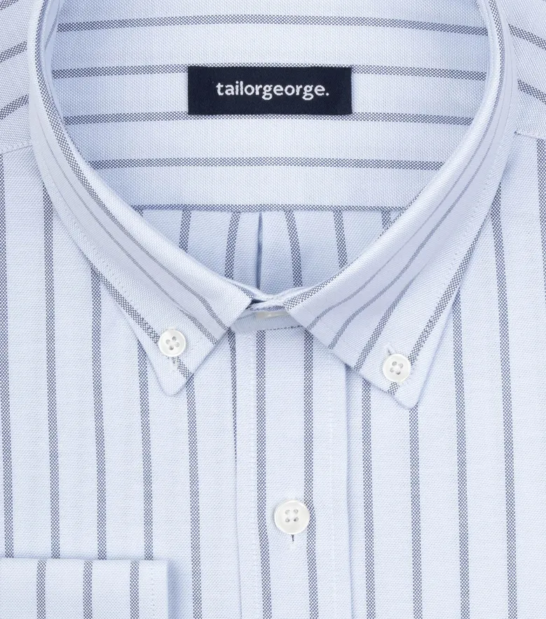 Camicia bianca in popeline facile da stirare
