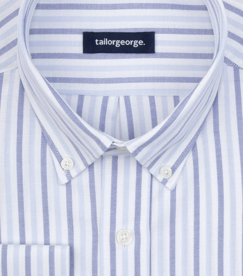 Camicia bianca in popeline facile da stirare
