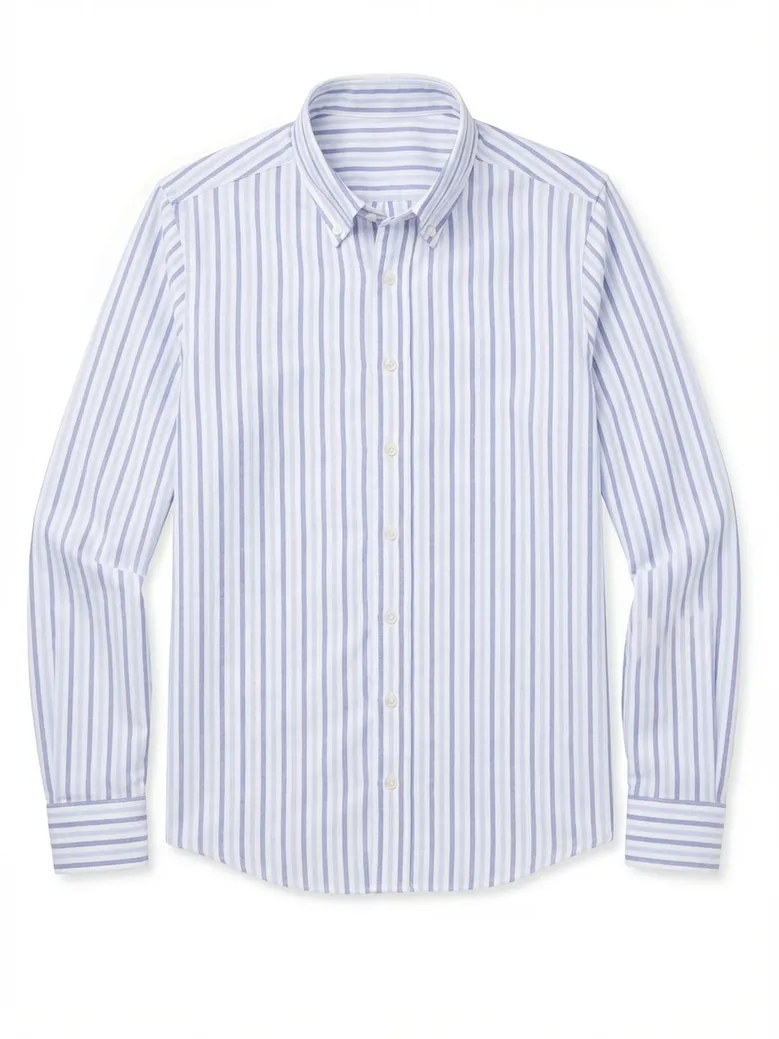 Camicia bianca in popeline facile da stirare