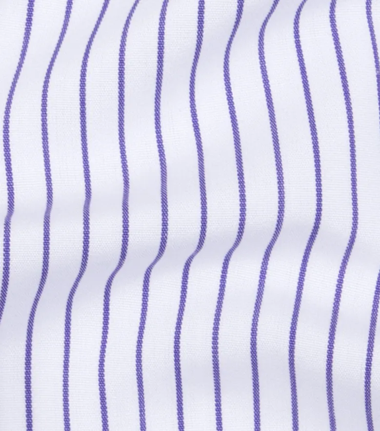 Camicia bianca in popeline facile da stirare