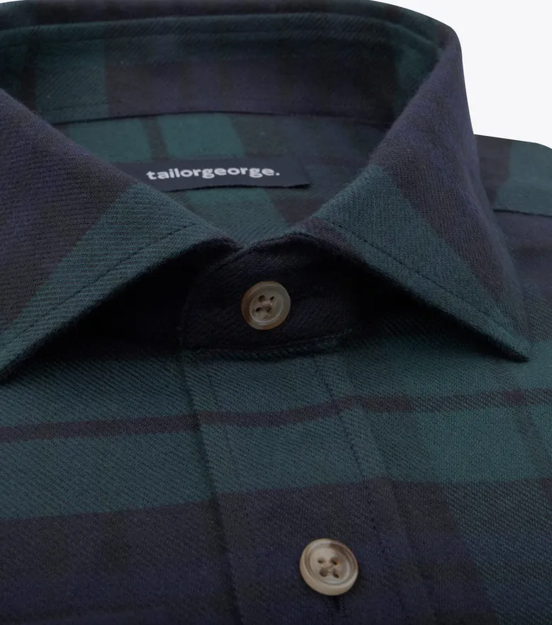 Camicia bianca in popeline facile da stirare