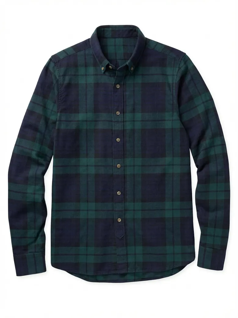 Camicia bianca in popeline facile da stirare