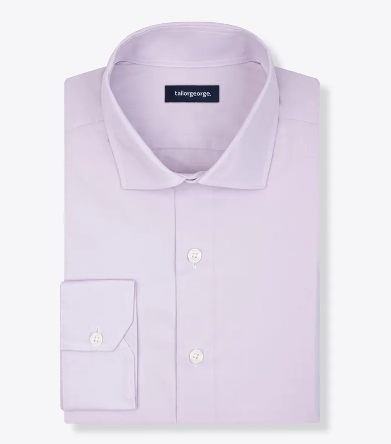 Camicia bianca in popeline facile da stirare