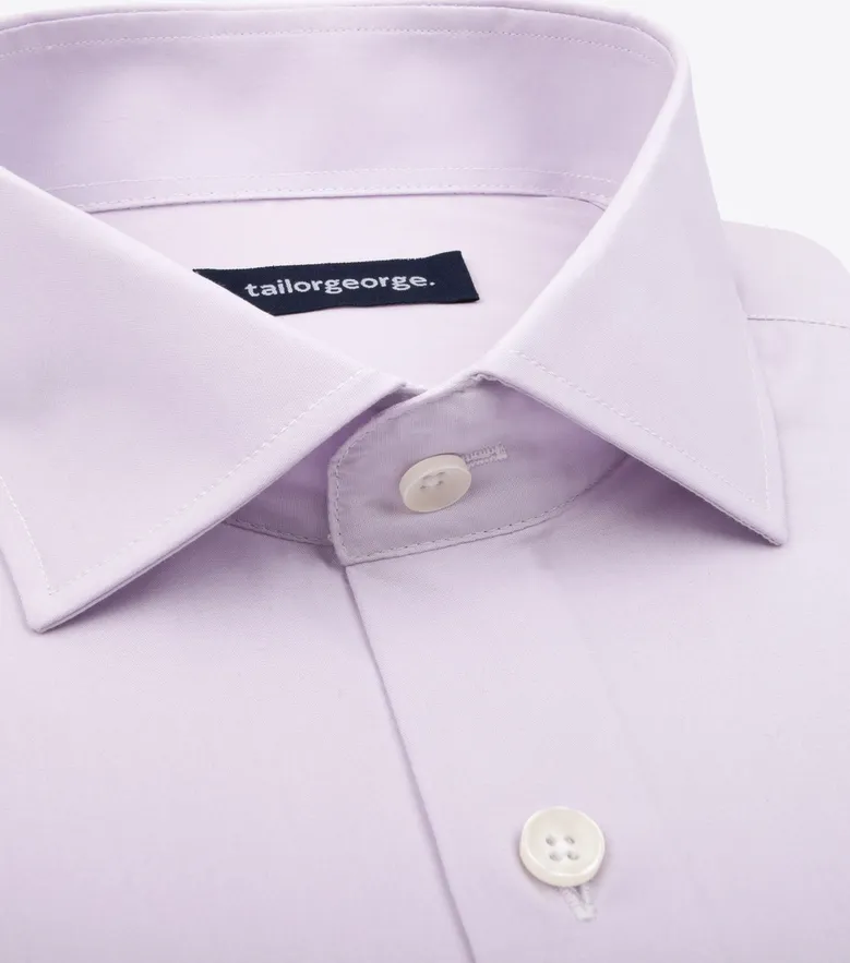 Camicia bianca in popeline facile da stirare