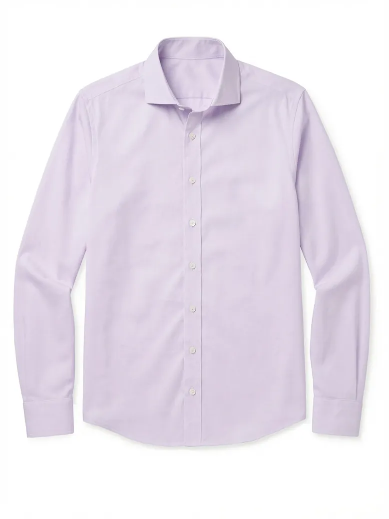 Camicia bianca in popeline facile da stirare