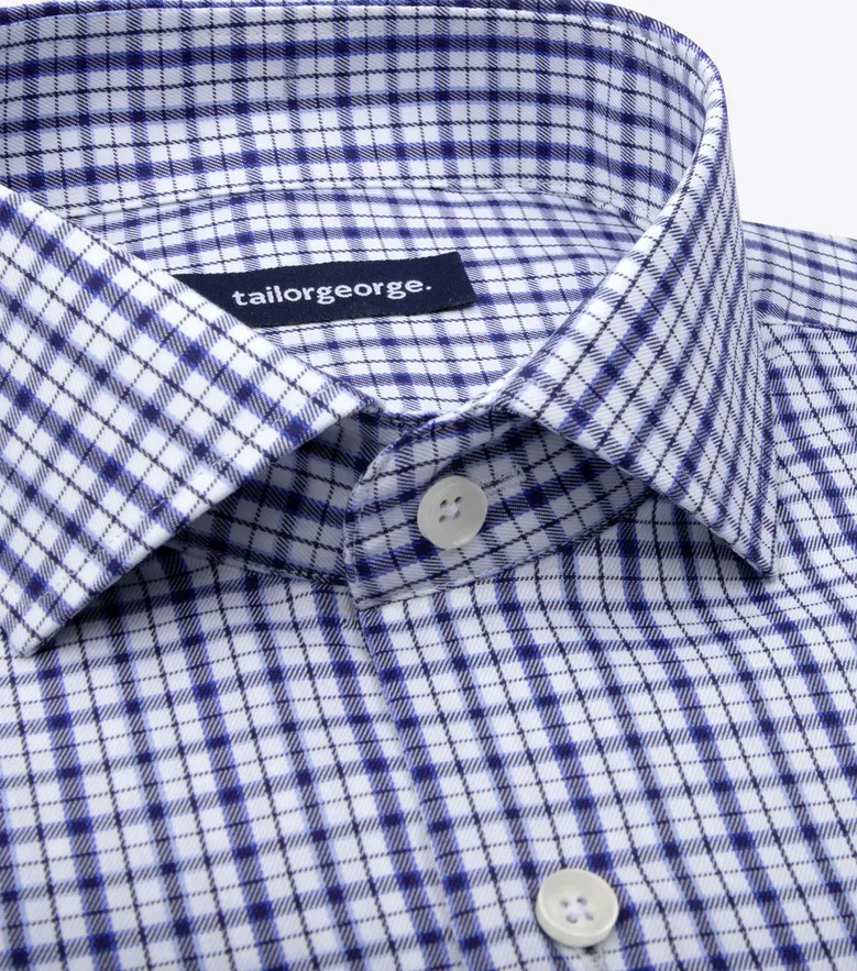 Camicia bianca in popeline facile da stirare