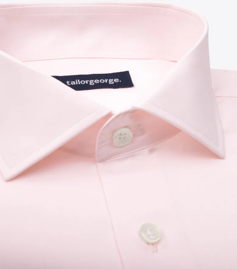 Camicia bianca in popeline facile da stirare