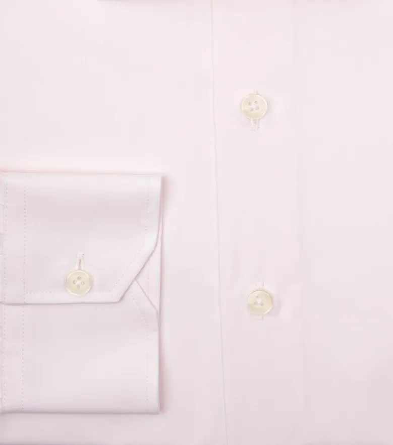 Camicia bianca in popeline facile da stirare
