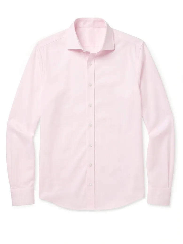 Camicia bianca in popeline facile da stirare