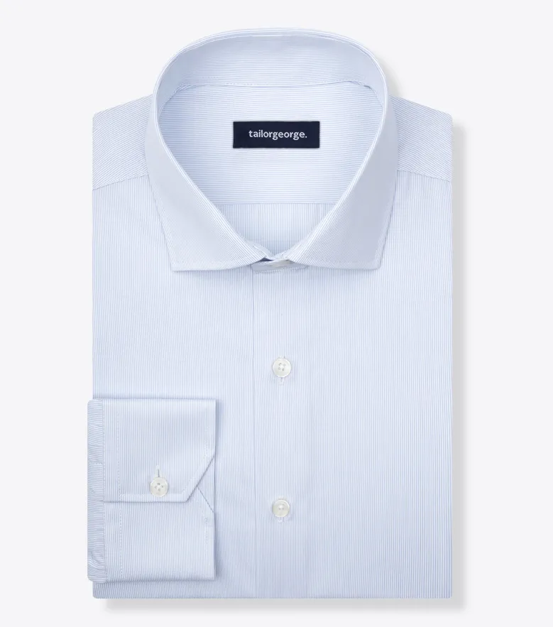Camicia bianca in popeline facile da stirare