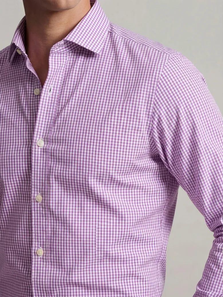 Camicia in popeline facile da stirare