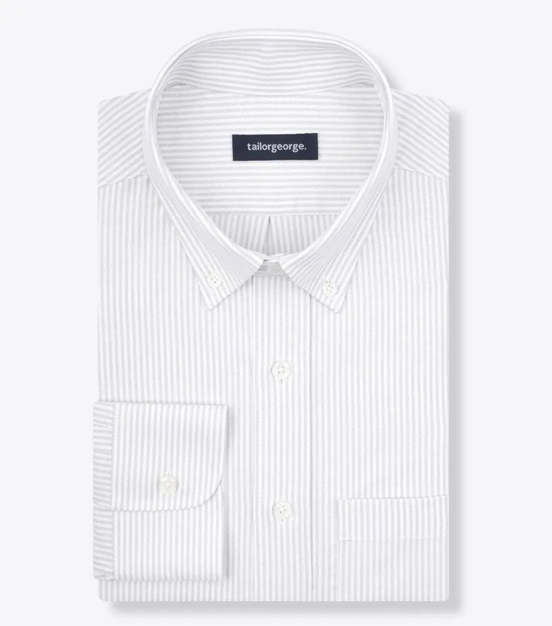 Camicia bianca in popeline facile da stirare